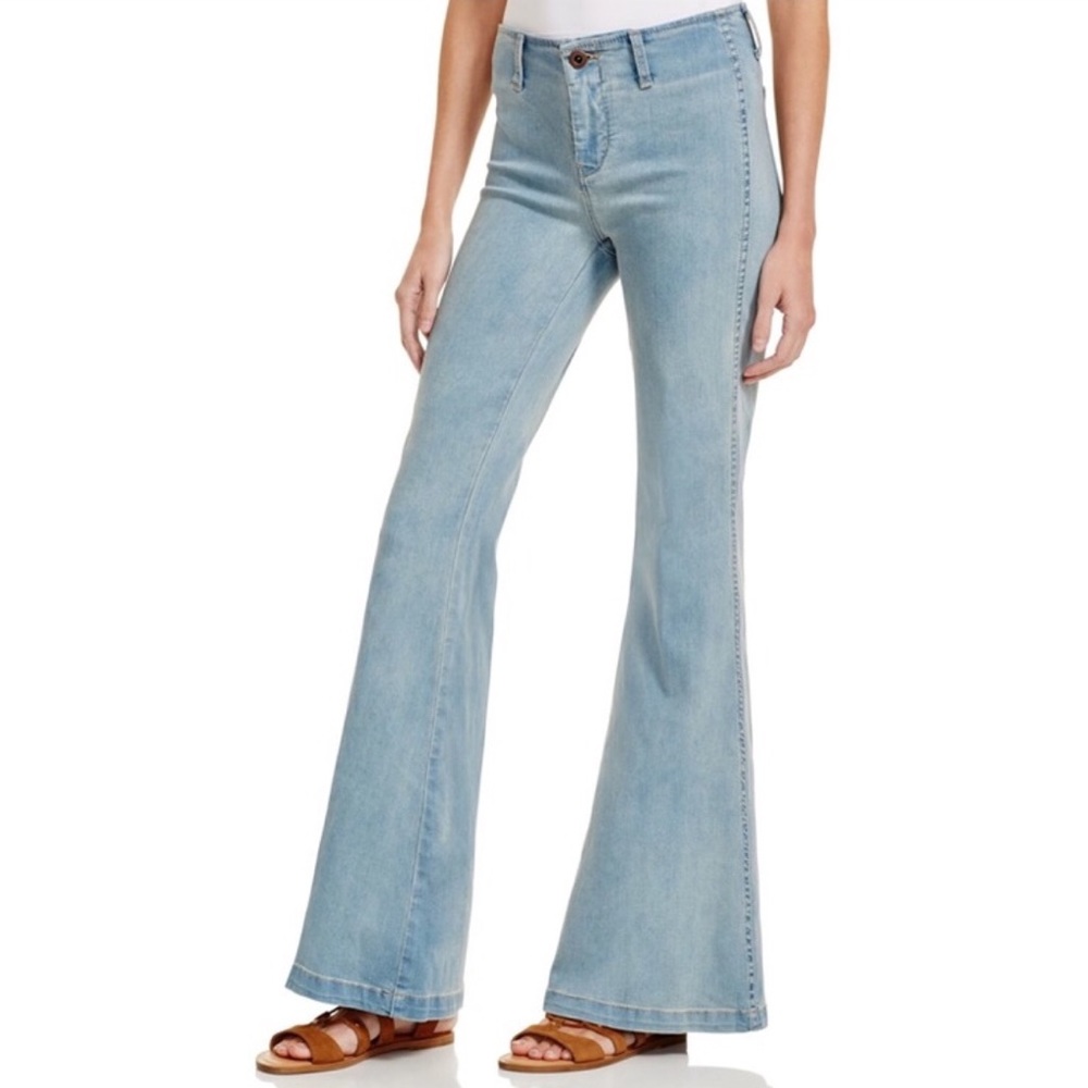 Free People High Rise Flare